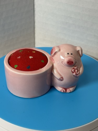 Sweet little pig pin cushion - little, &