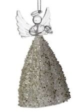 Glass Angel Hanging Ornament