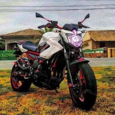 2x Motorcycle Rearview Side