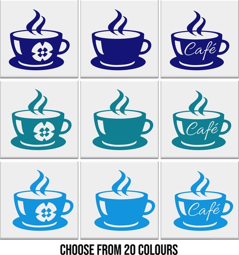 Kitchen tile stickers - kitchen, coffee