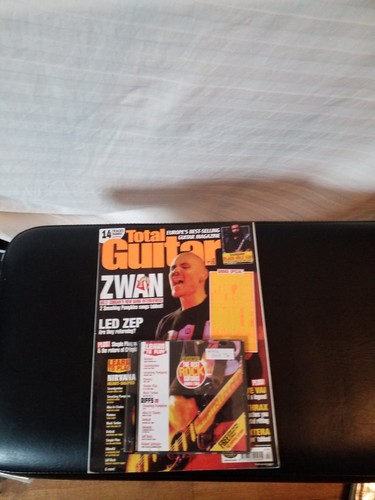 Total guitar magazines and cds - total,