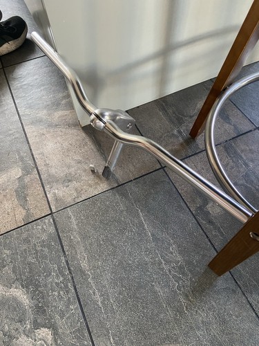 Silver alloy bike cycle - silver,