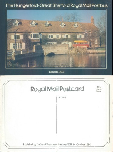 Denford mill and - royal, mail