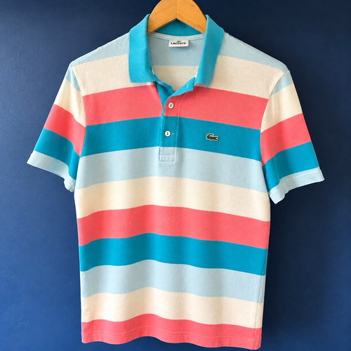 Lacoste striped colour block - lacoste,