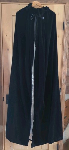 Vintage black velvet - vintage,