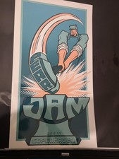 Pearl Jam Copenhagen Poster
