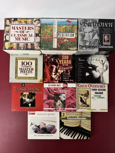 Lot classical cds box - lot,