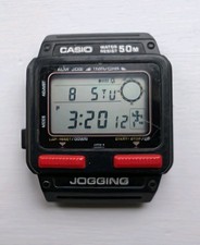 Vintage Casio J-51W Digital Watch Module Working Comes Without Strap