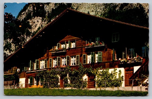 Swiss alps chalet simmental - alps,
