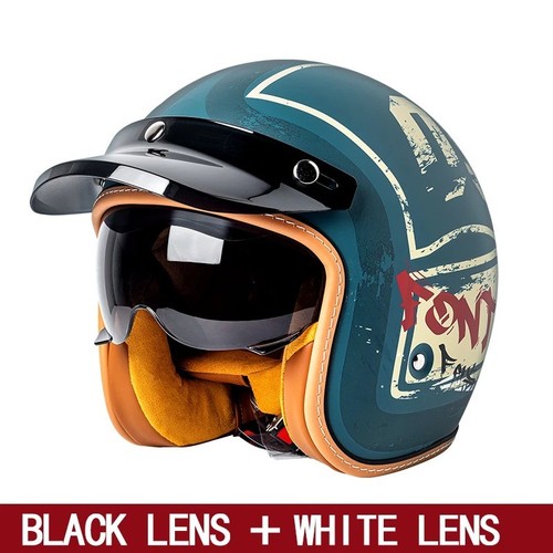 Dot retro open face - retro,
