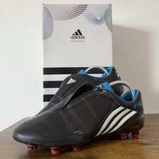 Mens Adidas F50i Tunit Football Boots UK 9 Black Retro f50 Adizero Boxed VGC