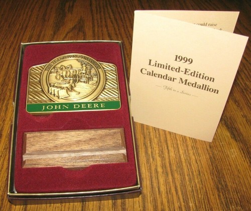 John deere 1999 calendar - *john,