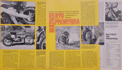 1976 bultaco 370 frontera - frontera, 4pg