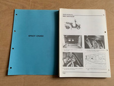 HONDA SPACY CH250 GENUINE ORIGINAL BLUE FACTORY WORKSHOP MANUAL
