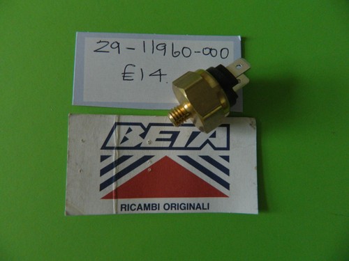 Beta trials thermo switch - trials, zero