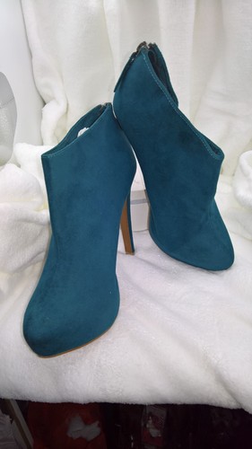 Ankle boots blue - ankle,