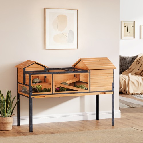 Wooden tortoise house - wooden,