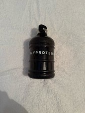 MyProtein 1Gallon Black Plastic Water Jug/Bottle With Handle And Screw Top