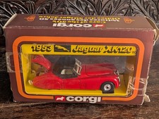 Corgi 50's Classics 803 1953 Jaguar XK120 Red with Black hood Mint MIB