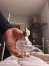 Glass scent bottle - bottle, with