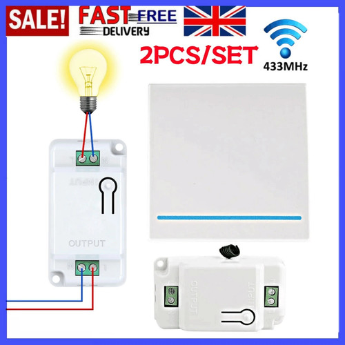 Wireless kinetic light - rf,