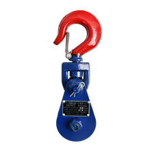 Snatch Block w/ Hook 2 Ton 3"