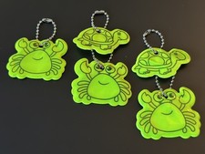 5 x Hi Vis Keyring Reflective