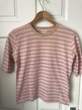 Agnes b T shirt Pink beige