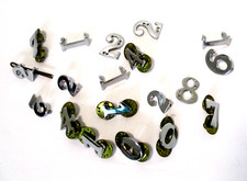 19 Collar Numbers Lapel Police