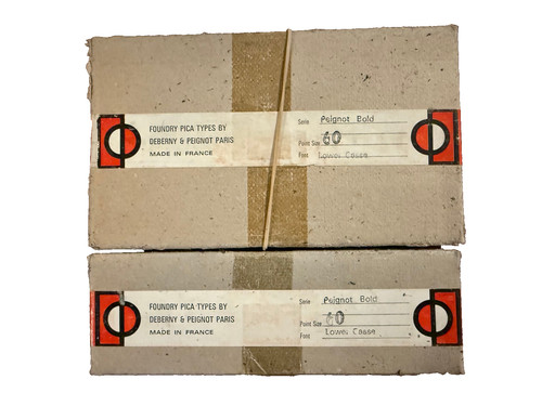 Complete set peignot foundry - set,