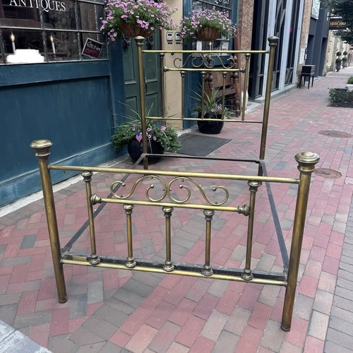 Vtg brass beds - brass,