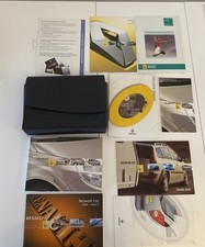 Renault Scenic Owners Handbook/Manual & Wallet 03-06