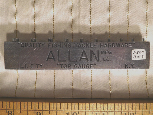 Rare fishing antique allan - rare, top