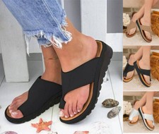 Women Orthopedic Sandals,Bunion Correction Sandals Leather Open Toe Sandals