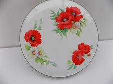 Royal worcester poppies cake - worcester,