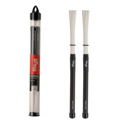 Stagg sbru10 bristle - sbru10-rn, nylon