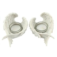 Angel Wing Candle Holder Tea