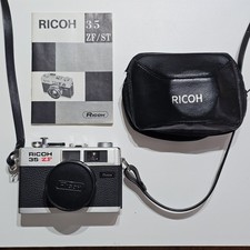 Ricoh 35 ZF 35mm Manual Film Camera Rikenon 40mm F2.8 Lens Case Instructions