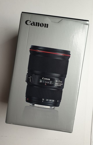 New canon 35mm 4l - new, f/4l