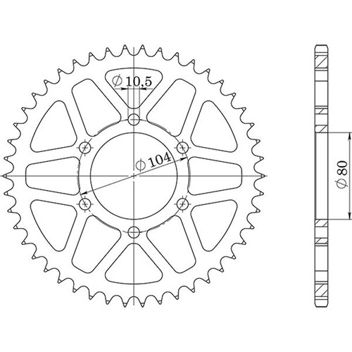 Sunstar moto 650 - cf,