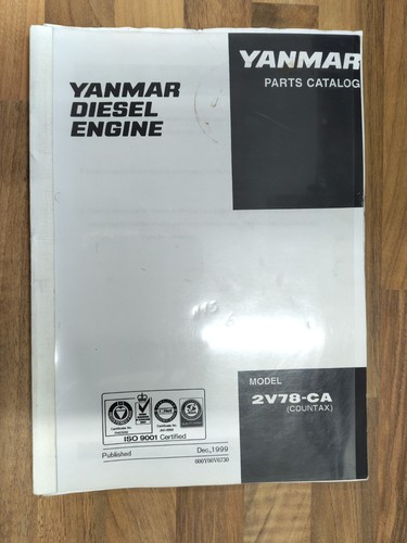 Yanmar model 2v78 - yanmar,