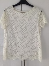 Phase Eight Cream Cotton Top