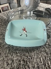 Vintage Wade Johnnie Walker Rectangle Ashtray Tray Whiskey Brewery Collectable