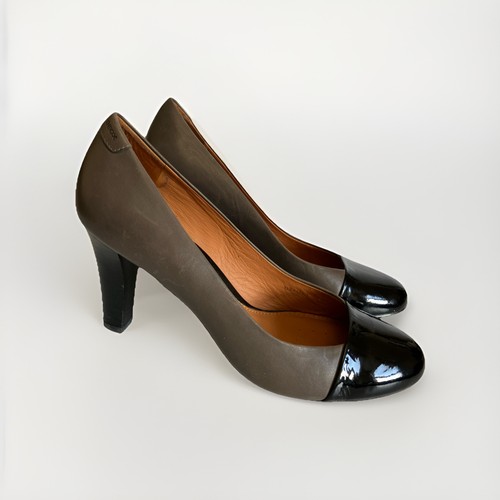 Geox leather shoes courts - geox, 5