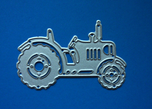 Tractor metal die cutter - cutter, man