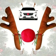 Car Reindeer Antlers & Red