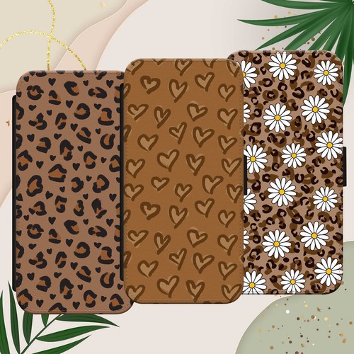 Leopard print phone case - leopard,
