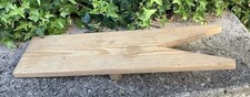 PINE WOODEN HANDMADE WELLY BOOT JACK SHOE REMOVER