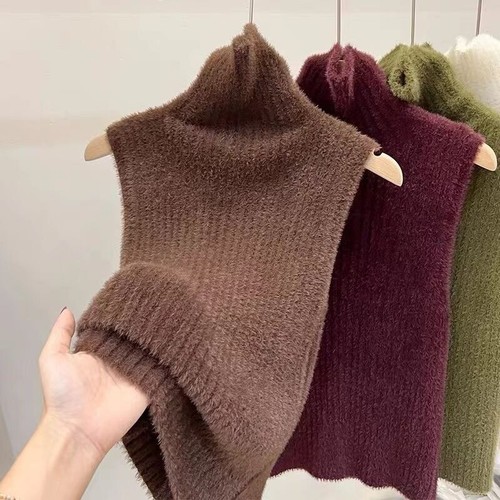 Ladies knitted thermal gilet - ladies,