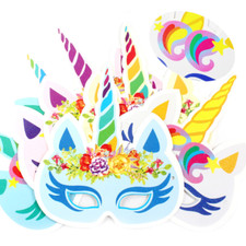 6pcs Cute Unicorn Eye Mask